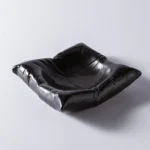 INS Creative White Hotel Square Plate, Ceramic Cold Dish, Artistic Conception Tableware, New Products – angled view