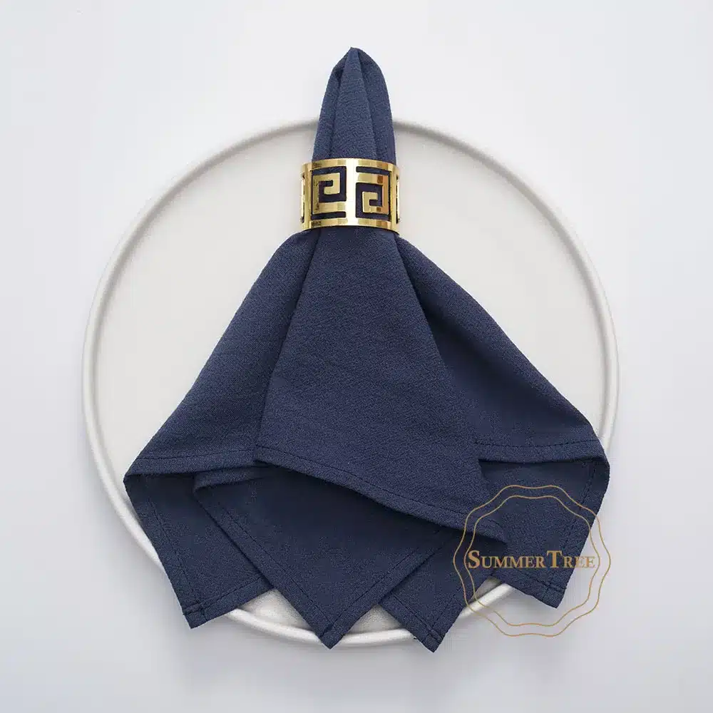 10pcs 40x40cm Cloth Napkins Washed Cotton Dinner Table Napkin Place Mats Tea Towel for Restaurant Home Wedding Party Decor