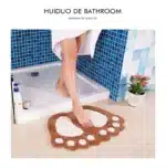 1 Piece of Anti Slip Super Absorbent Ultra-fine Fiber Bath Mat Soft and Comfortable Bathroom Carpet Floor Decoration – base