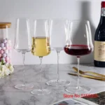 Cloud Design Ultra-thin Bordeaux Red Wine Glass Crystal Thin Stem Burgundy Goblet Light Luxury Wedding Party Champagne Flute