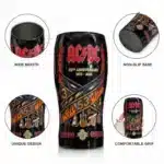 AC/DC 53rd Anniversary 3D Embossed Borosilicate Glass Beer Mug Collectors Set Limited Edition Hard Rock Memorabilia Barware