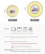 Nordic retro European tableware porcelain plates cups saucers pots high-end luxury sets creative home gifts – styled in a