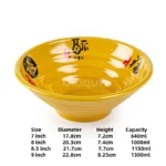 Melamine Noodle Bowl Household Plastic Tableware Restaurant Commercial Ramen Salad Bowl Thickened Not Easily Broken Soup