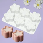 Silicone Mousse Cake Mold Square Flower Easy Using Non-stick Chocolate Dessert Baking Mold for Cake Decorating DIY Bakeware Tool - Image 4