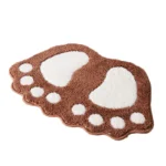 1 Piece of Anti Slip Super Absorbent Ultra-fine Fiber Bath Mat Soft and Comfortable Bathroom Carpet Floor Decoration