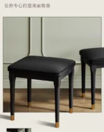 Goldoma compact vanity desk with drawer storage and mirror in a corner bedroom setting