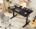 JHK Ergonomic Electric Standing Desk Height Adjustable Computer Desk Large Work PC Table Home Office Writing Gaming Desks