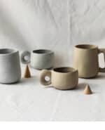 300/600ml Japanese Stoneware Retro Coffee Mug Breakfast Milk Oatmeal Cups Office Couple Water Mug Design Style Mug Birthday