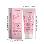 Glutathione Niacinamide Body Lotion Skin Brightening Hydrate Revitalize Even Skin Tone Whitening Face Bleaching Lightening