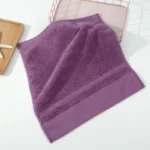 Soft Square Hand Towels 100% Cotton Small Face Towel Pure Absorbent Child Washcloth 34x34cm for Face Wash And Facial Care