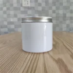 500g 500ml Plastic Cosmetic Cream Jar Brown/White Beauty Body Lotion Containers Face Mask Storage Box Ointment Case