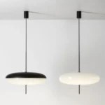 Modern LED UFO Pendant Lamp, Minimalist Designer Chandelier for Bar, Dining Room, Bedroom, Artistic Decor