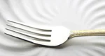 24 PCS Vintage Western Gold Plated Dinnerware Dinner Fork Knife Set Golden Cutlery Set Stainless Steel Engraving Tableware