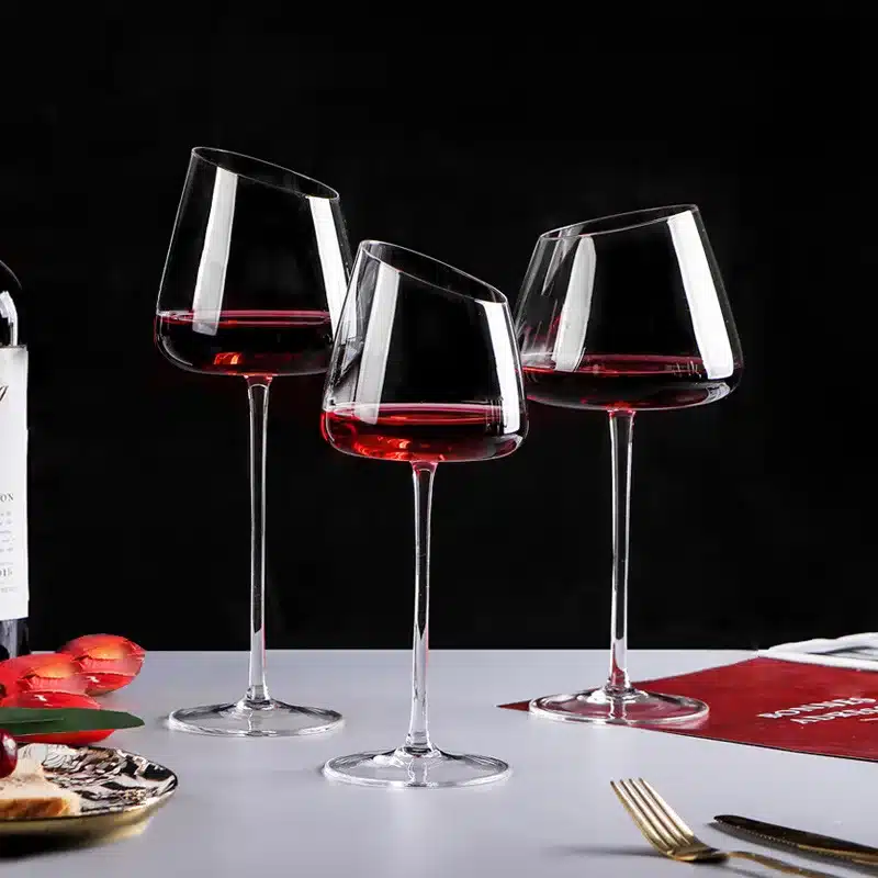 4/2/1Pc High-end Long Stem Goblet Red Wine Glass Cup Kitchen Tool Champagne Glass Bordeaux Burgundy Wedding Party Gift Glassware