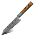 AMBER Kitchen Knife Set VG10 Damascus Steel Chef Knife Kitchen Accessories Professional Chef knives Cooking Tools Wood