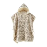 Soft Cotton Baby Hooded Towel Bath Towel for Boys Girls Bathrobe Sleepwear Children's Clothing Cartoon animal print kid