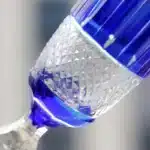 Crystal Flute Champagne Glasses Multicolor Wine Glass Cup Handmade Hand Carved Edo Kiriko Wedding Gift With Gift Box 1PC