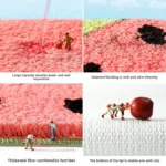Funny Fruit Bath Mat - Non-Slip Microfiber Rug for Bathroom, Super Absorbent & Quick Dry, Cute Cartoon Shape, Soft Flocked - Image 2