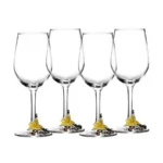 Creative Enamel Crystal Goblet Glasses for Champagne Glass Cup Set Luxury Glass Cups Glasses of Wine Wineglass Vintage