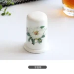Bone China Dinnerware, Household Ceramic Rice Bowl, Deep Dishes, Soup Pots, Steak Flat Plate, Delicate Floral Tableware – in