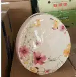 German V Bao Tableware Christmas Biscuits Plate Dish Rectangular Plate Mug Plate Salad Dish – close-up detail