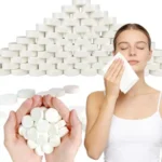 100PCS Disposable Compressed Towels Portable Compressed Cotton Face Towel Tablets Highly Absorbent for Travel Home Hotel Outdoo