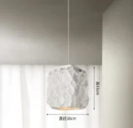 Wabi Sabi Style Japanese Style Chandelier New Design for Restaurant and Living Room Minimalist Chandelier for Homestay