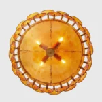 Nordic Style Designer Led Chandelier Restaurant Study Living Room Colored Glass Pendant Light Luxury Postmodern Indoor