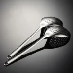 Goldoma fine mesh strainer with large head and fine holes for draining pasta