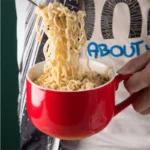 750ml Large Capacity Ceramic Milk Coffee Mug With Spoon Breakfast Oatmeal Milk Tea Ceramic Cup Instant Noodles Bowl For