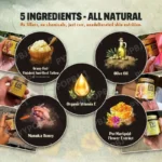 Whipped Beef Tallow and Honey Moisturizer for Skin Face Lips Body Lavender Scent – side view