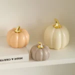 Luxury Nordic Style Ceramic Lovely Funny Vegetable Pumpkin Home Ornament Figurines Arts Crafts Desk Decor Statues Sculpture