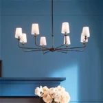 American Style LED Pendant Lamp Modern Minimalist Chandelier Kitchen Island Restaurant Bar Living Room Home Decor Factory