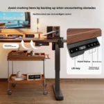 Electric Height-Adjustable Standing Desk Computer Desk for Gaming and Office Use Home Study Desk E-sports Table Workbench
