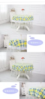 PVC Hotel Waterproof and Oil Proof Large Round Tablecloth Hotel Plastic Round Table Cloth Wash Free and Scald Proof Table