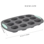 Silicone Cake Molds Non-Stick 3D Spiral Pattern Oven Baking Pan Heat Resistant Jelly Cake Bread Muffin Mold Kitchen Bakeware - Image 10