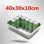 304 stainless steel plate tray rectangular square oven tray baking pot dish deep Japanese barbecue bbq cafeteria Storage trays - Image 26