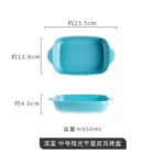 Bread Pan for Baking Tools and Accessories Oven Tray Kitchen Utensil Porcelain Dishes Cooking Utensils Bakeware Ceramic Pans Bar - Image 19