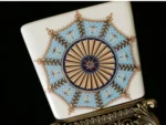 Bathroom Accessories Vintage Flower Ceramic Toothbrush Holder Bathroom Couple Toothbrush Toothpaste Storage Holder Bathroom
