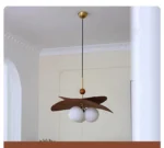 2026 Wabi Sabi Wicker Hanging Chandelier Light Fixture Vintage Glass Bubble Pendant Lamp For Dining Room Bedroom Living Room