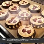 20PCS Tart Ring Perforated Cake Round Plastic Molds DIY Mousse Cake Hamburgers Non Stick Bakeware Mold for Home Baking Tools - Image 3