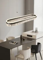 Nordic home decoration crystal chandelier restaurant chandelier chandelier ceiling lamp villa chandelier indoor lighting