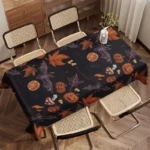 Leopard-Print Tablecloth Restaurant Kitchen Tablecloth Living Room Home Decoration Rectangular Party Decoration – side view