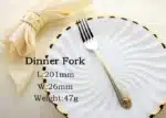 24 PCS Vintage Western Gold Plated Dinnerware Dinner Fork Knife Set Golden Cutlery Set Stainless Steel Engraving Tableware