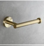 Brushed Gold 304 Stainless Steel Bathroom Paper Towel Holder Wall Mounted Toilet Roll Holder Toilet Paper Holder Tissue Box