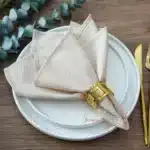 10pcs 40x40cm Cloth Napkins Washed Cotton Dinner Table Napkin Place Mats Tea Towel for Restaurant Home Wedding Party Decor