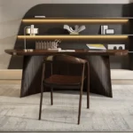 Asthetic Manager Executive Desk Modern Luxury Designer Workstation Office Table Conference Black Mesa De Escritorio Home