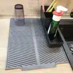 1pc Silicone Dish Drying Mat Pots Dish Drain Mat For Kitchen Tableware Non-slip Mats Anti-scald Coaster Kitchen Utensils