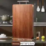 New Ebony Wood Cutting Board Antibacterial Anti Mold Kitchen Chopping Board Double Sided