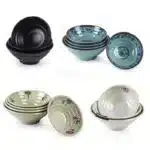 Melamine Noodle Bowl Household Plastic Tableware Restaurant Commercial Ramen Salad Bowl Thickened Not Easily Broken Soup